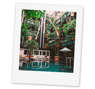 Polaroid-hotelophold